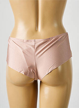 Shorty tissage satiné rose WACOAL femme