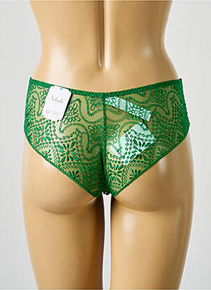 Shorty tissage tulle vert AUBADE femme