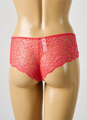Shorty effet matière satinée orange AIMÉE L. femme