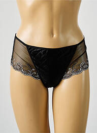 Shorty effet matière satinée noir LISE CHARMEL femme