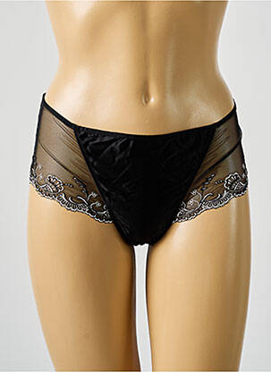 Shorty effet matière satinée noir LISE CHARMEL femme