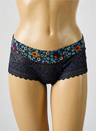 Shorty stretch bleu EMPREINTE femme