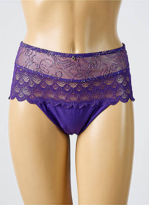 Shorty stretch violet EMPREINTE femme