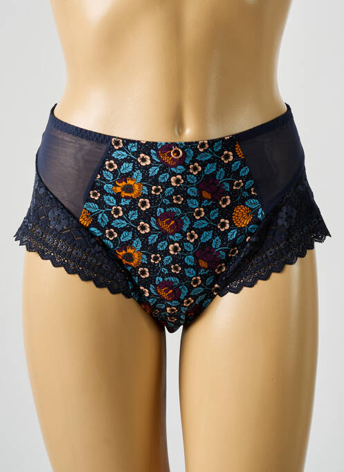 Culotte haute bleu EMPREINTE pour femme