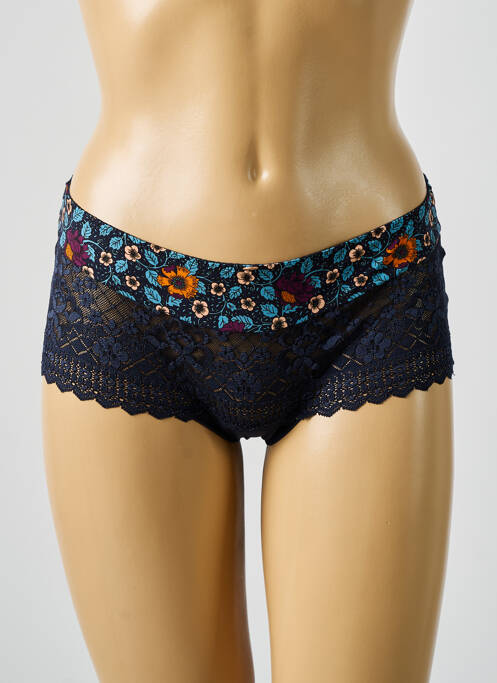 Shorty bleu EMPREINTE pour femme