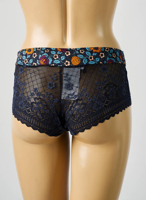 Shorty bleu EMPREINTE pour femme