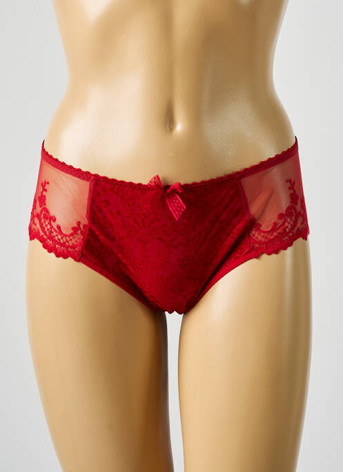Shorty rouge EMPREINTE pour femme