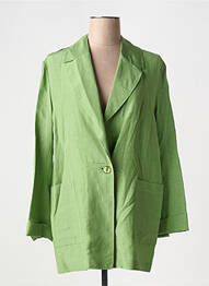 Veste casual col tailleur vert PENNYBLACK femme