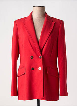 Blazer fausses poches rouge NENETTE femme