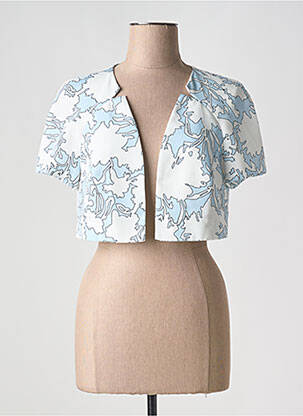 Boléro manches courtes blanc FUEGO WOMAN femme