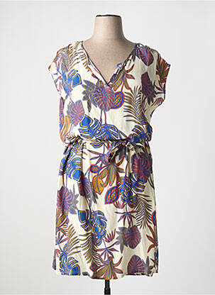 Robe mi-longue beige LE PETIT BAIGNEUR pour femme