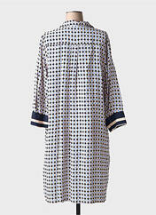 Robe mi-longue blanc ELENA MIRO pour femme seconde vue