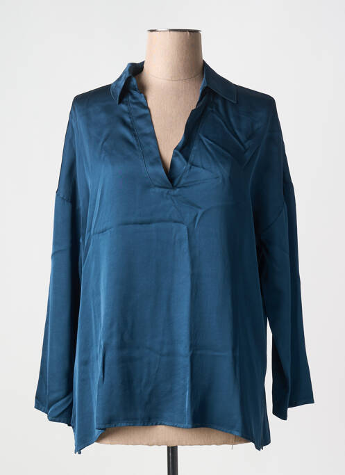 Blouse bleu LAUREN VIDAL pour femme