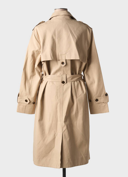 Manteau long beige MOS MOSH pour femme