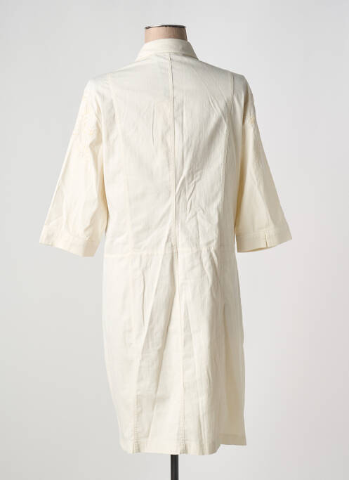 Robe mi-longue beige ANANKE pour femme