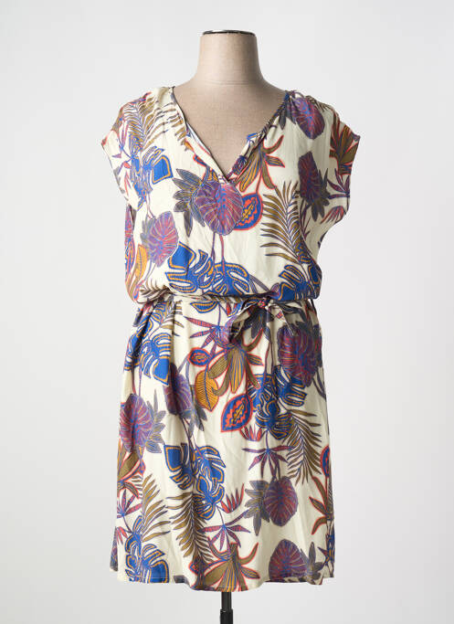 Robe mi-longue beige LE PETIT BAIGNEUR pour femme