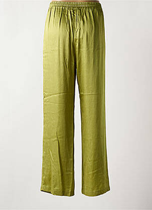 Pantalon large taille normale taille normale vert LAUREN VIDAL femme