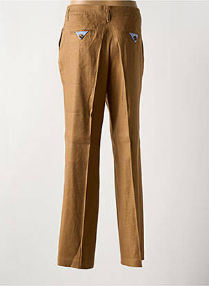 Pantalon droit stretch taille normale marron NENETTE femme