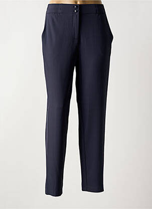 Pantalon droit stretch taille normale bleu NENETTE femme