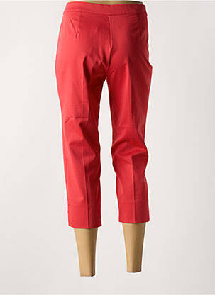 Pantacourt stretch taille normale rouge DIANA GALLESI femme