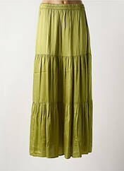 Jupe longue vert LAUREN VIDAL pour femme seconde vue