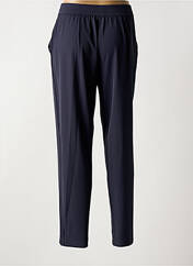 Pantalon droit bleu NENETTE pour femme seconde vue