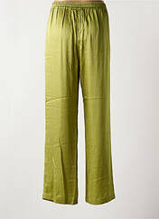 Pantalon large vert LAUREN VIDAL pour femme seconde vue