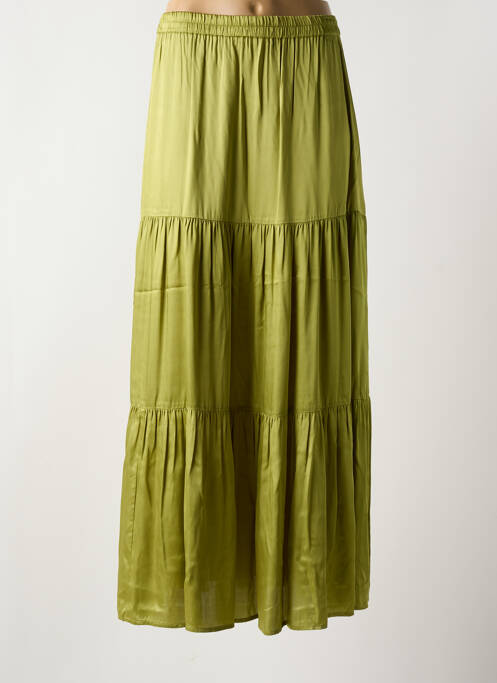 Jupe longue vert LAUREN VIDAL pour femme