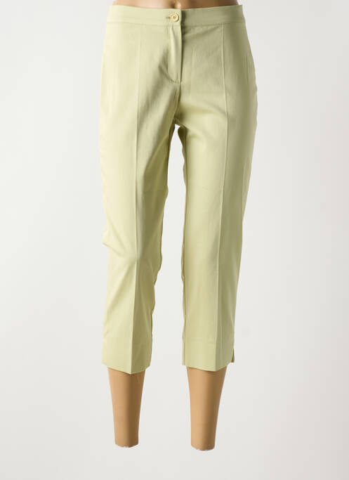 Pantacourt vert DIANA GALLESI pour femme