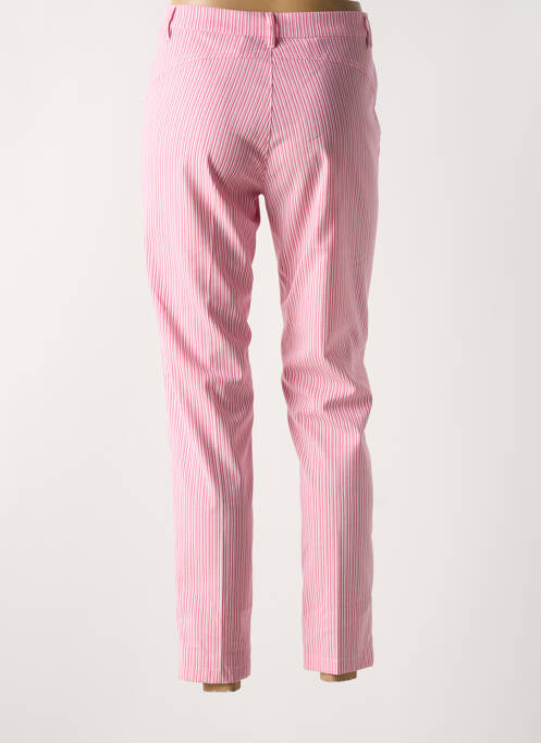 Pantalon chino rose DIANA GALLESI pour femme