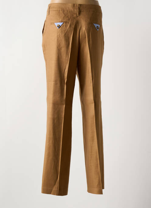 Pantalon droit marron NENETTE pour femme