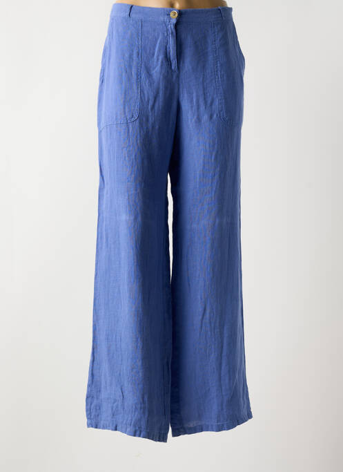 Pantalon large bleu DIANA GALLESI pour femme