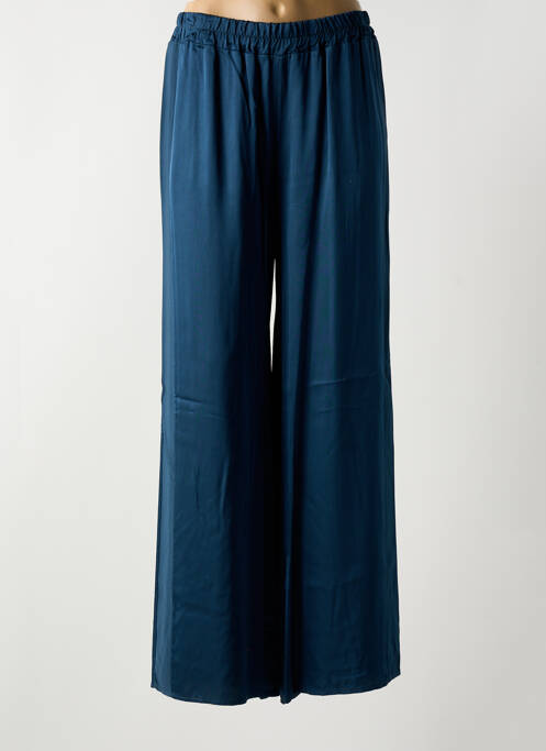 Pantalon large bleu LAUREN VIDAL pour femme