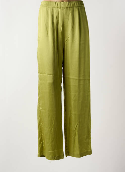 Pantalon large vert LAUREN VIDAL pour femme