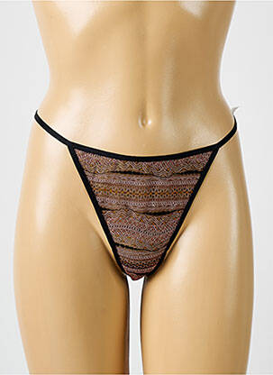 String stretch noir BARBARA femme