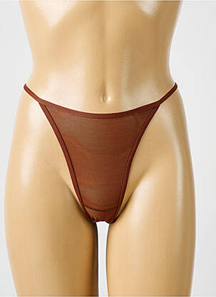 String stretch marron WACOAL femme