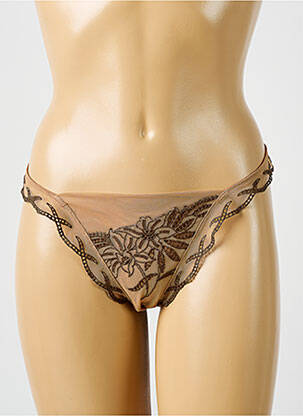 String stretch marron WACOAL femme