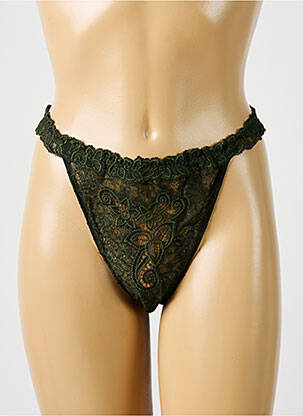 String stretch vert WACOAL femme