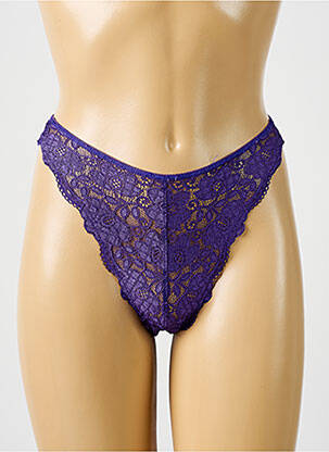 String stretch violet OSORÉ femme