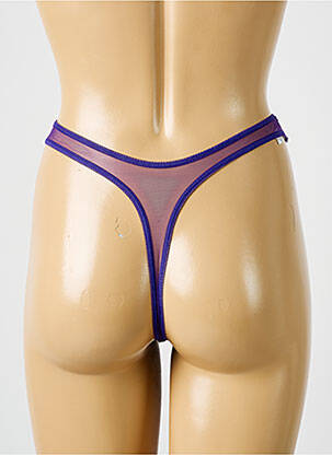 String stretch violet OSORÉ femme