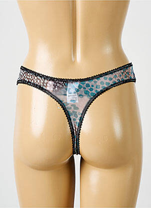 Tanga stretch noir FANTASIE femme