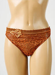 Tanga stretch orange AUBADE femme