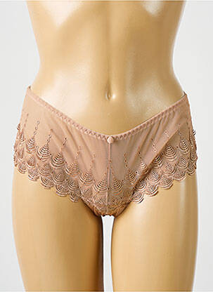 Shorty effet matière satinée chair LINGADORE femme