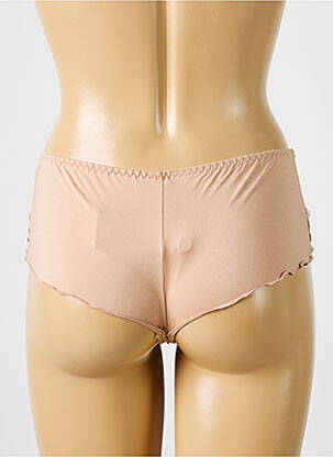 Shorty effet matière satinée chair LINGADORE femme