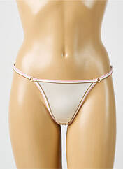 String beige LEJABY pour femme seconde vue