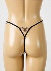 String noir BARBARA pour femme seconde vue
