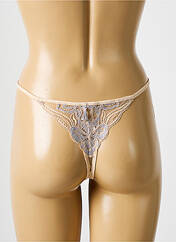 Tanga beige BARBARA pour femme seconde vue