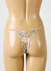 Tanga jaune WACOAL pour femme seconde vue