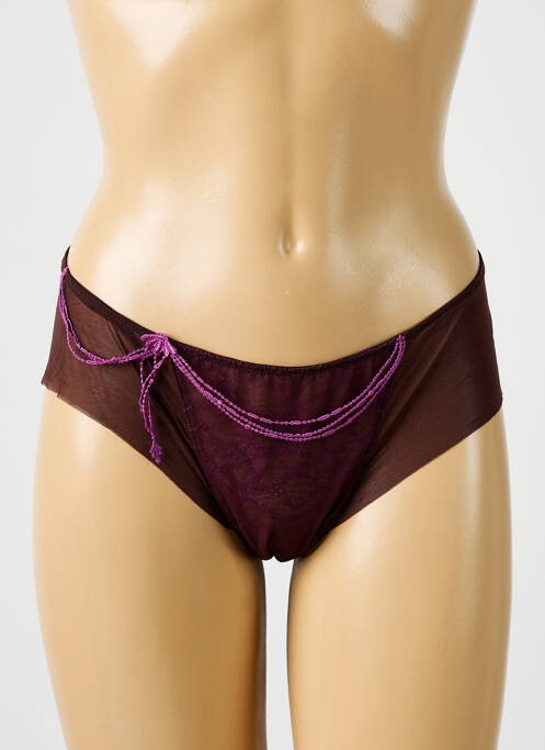 Shorty marron WACOAL pour femme