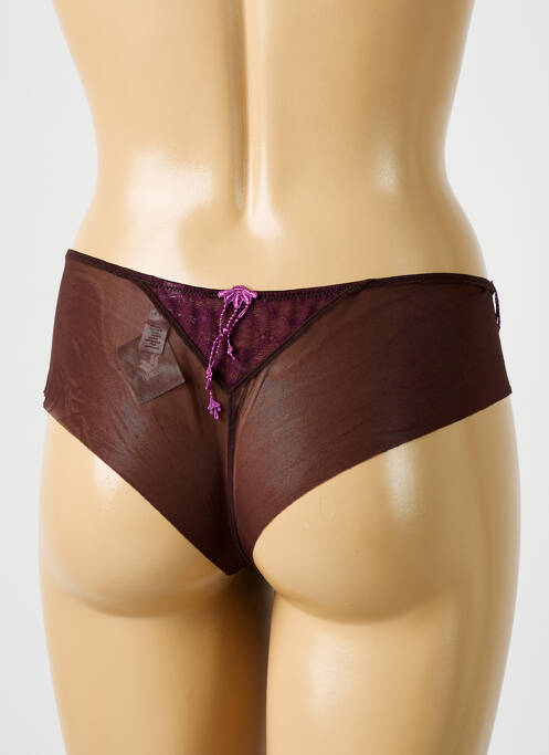 Shorty marron WACOAL pour femme